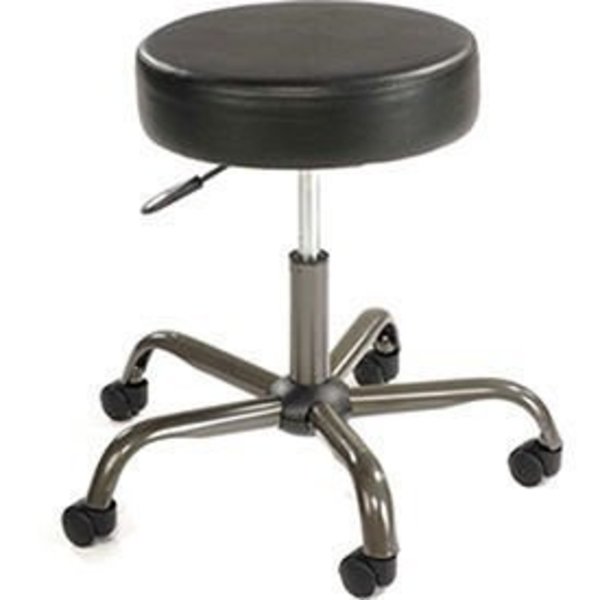 Global Industrial Vinyl Medical Stool - Black 240159BK